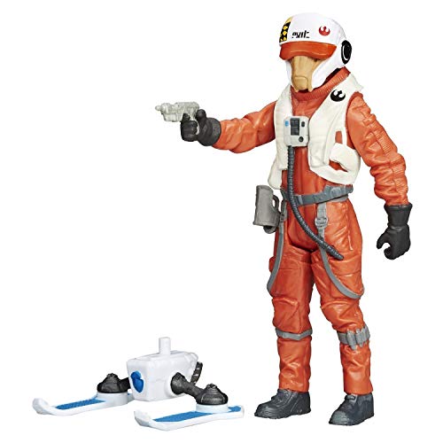 Hasbro X-Wing Pilot Asty with Build a Weapon Part - Star Wars The Force Awakens 2015