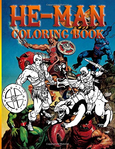 He-man Coloring Book: Great Gift An Adult Coloring Book He-man