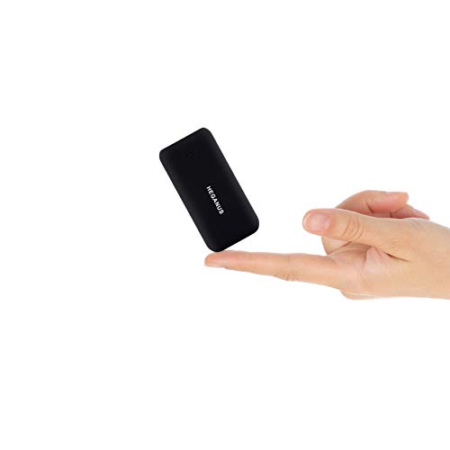Heganus Powerbank 10000mAh, Mini batería Externa portátil con Salida Dual de 5V / 2.4A, práctico Banco de energía con Cable, batería Externa Ligera para iPhone, Samsung Galaxy, iPad, Huawei Heganus Powerbank 10000mAh, Mini batería Externa portátil con Salida Dual de 5V / 2.4A, práctico Banco de energía con Cable, batería Externa Ligera para iPhone, Samsung Galaxy, iPad, Huawei