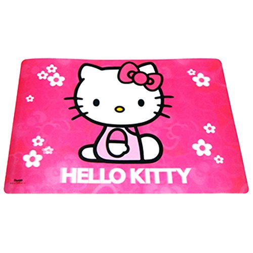 Hello Kitty SALVAMANTEL 3D Rosa, Multicolor, Medidas: 42 X 27 cm