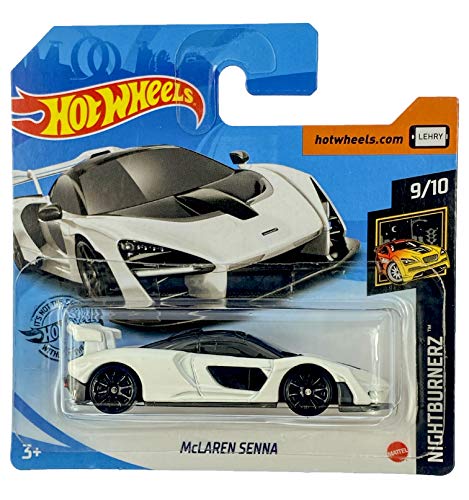Hot Wheels Mclaren Senna Nightburnerz 9/10 2020 Short Card