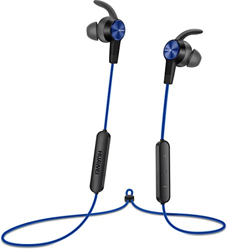 HUAWEI AM61 - Auriculares (Bluetooth, micrófono y botón de Control) Color Negro, Azul