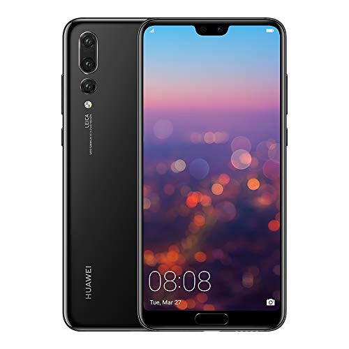 Huawei P20 Pro – Smartphone de 6,1" (Kirin 970 AI, 6G de RAM, 128 GB de memoria interna, Triple Cámara Leica) Android, 8.1, Single Sim, Color Negro [Versión española]