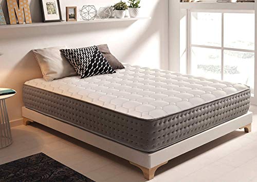 Imperial Relax | Colchón Viscografeno Imperial Deluxe | Alta Densidad | Reversible (Invierno/Verano) | Alta Transpiración | Antibacteriano | Todas Las Medidas 80x180 Imperial Relax | Colchón Viscografeno Imperial Deluxe | Alta Densidad | Reversible (Invierno/Verano) | Alta Transpiración | Antibacteriano | Todas Las Medidas 80x180