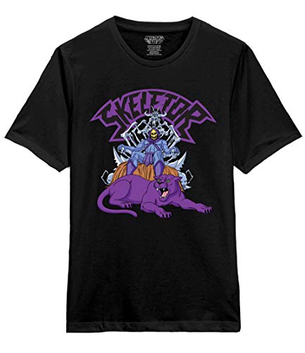 Indiego He-Man Skeletor Masters of The Universe Oficial Camiseta para Hombre (Small)