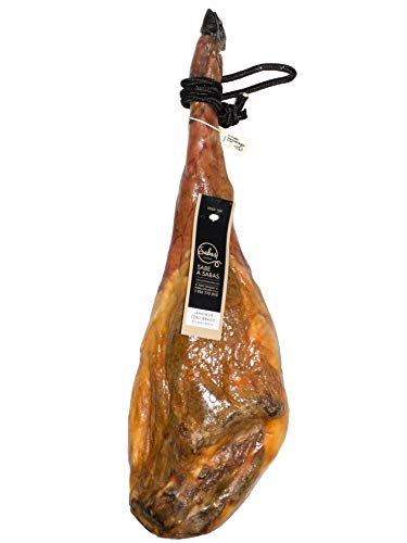 JAMÓN DE CEBO IBÉRICO 50% raza ibérica de SABAS JAMONES 8.5 kg aprox. Oferta 127€ la pieza. Servicio 24 a 48 h. JAMÓN DE CEBO IBÉRICO 50% raza ibérica de SABAS JAMONES 8.5 kg aprox. Oferta 127€ la pieza. Servicio 24 a 48 h.