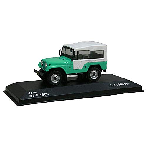 Jeep CJ-5 1963 hellgrün/weiss 1:43 Whitebox