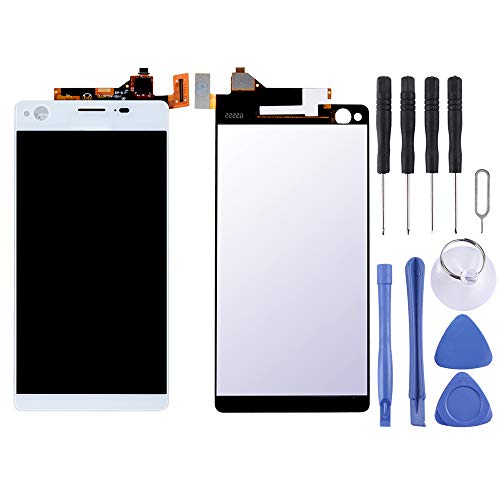JIXIAO Accesorios for Boutique Pantalla LCD + Panel táctil For Sony Xperia C4 (Negro) (Color : White)