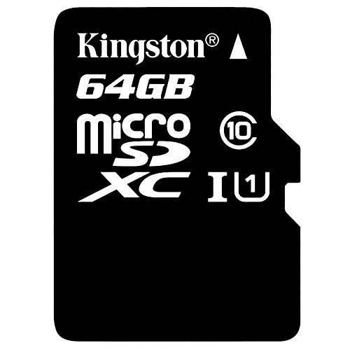 Kingston SDC10G2/64GB Micro Sd de 64 Gb (Con Adaptador/Clase 10/Uhs-I/45Mb Lectura), 64Gb Kingston SDC10G2/64GB Micro Sd de 64 Gb (Con Adaptador/Clase 10/Uhs-I/45Mb Lectura), 64Gb