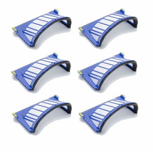 Kit de 6 filtros Aerovac PET para iRobot Roomba serie 600 601 602 603 604 605 606 607 608 609 610 611 612 613 614 615 616 617 6188 619 620 Garantía JSD Kit de 6 filtros Aerovac PET para iRobot Roomba serie 600 601 602 603 604 605 606 607 608 609 610 611 612 613 614 615 616 617 6188 619 620 Garantía JSD