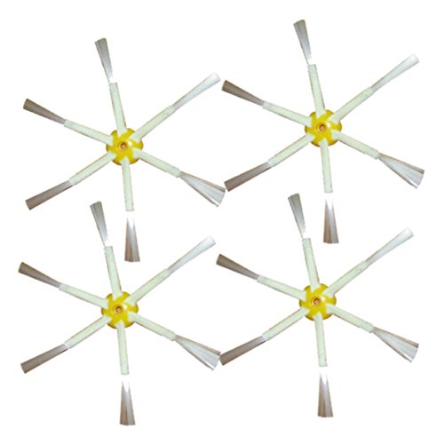 Kit Medium 4 Cepillos 6 brazos para iRobot Roomba serie 600 601 602 603 604 605 606 607 608 609 610 611 612 613 614 615 616 617 618 619 620 garantía JSD Kit Medium 4 Cepillos 6 brazos para iRobot Roomba serie 600 601 602 603 604 605 606 607 608 609 610 611 612 613 614 615 616 617 618 619 620 garantía JSD