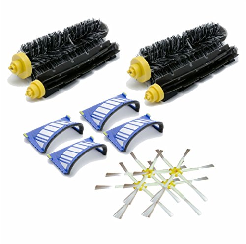 Kit Medium Serie 600 cepillos 6 brazos y filtros para iRobot Roomba serie 600 601 602 603 604 605 606 607 608 609 610 611 612 613 614 615 616 617 618 619 620 garantía JSD Kit Medium Serie 600 cepillos 6 brazos y filtros para iRobot Roomba serie 600 601 602 603 604 605 606 607 608 609 610 611 612 613 614 615 616 617 618 619 620 garantía JSD
