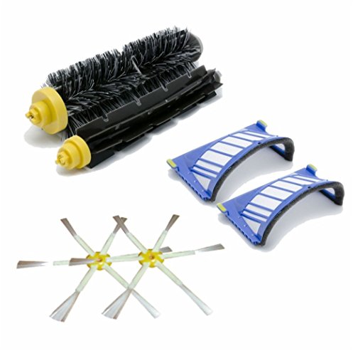 Kit Small Serie 600 cepillos 6 brazos y filtros para iRobot Roomba serie 600 601 602 603 604 605 606 607 608 609 610 611 612 613 614 615 616 617 618 619 620 garantía JSD Kit Small Serie 600 cepillos 6 brazos y filtros para iRobot Roomba serie 600 601 602 603 604 605 606 607 608 609 610 611 612 613 614 615 616 617 618 619 620 garantía JSD