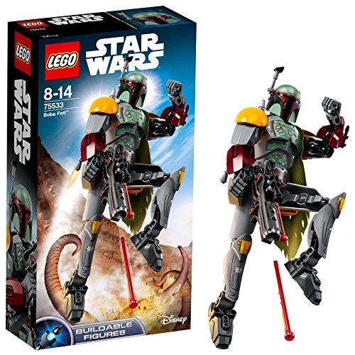 LEGO Star Wars- Boba Fett Lego Juego de Construcción, Multicolor, única (75533)
