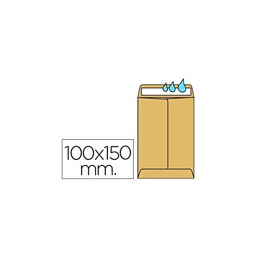 Liderpapel Sobre Bolsa N.1 Kraft Salarios 100X145 Mm Engomado Caja De 1000 Unidades Liderpapel Sobre Bolsa N.1 Kraft Salarios 100X145 Mm Engomado Caja De 1000 Unidades