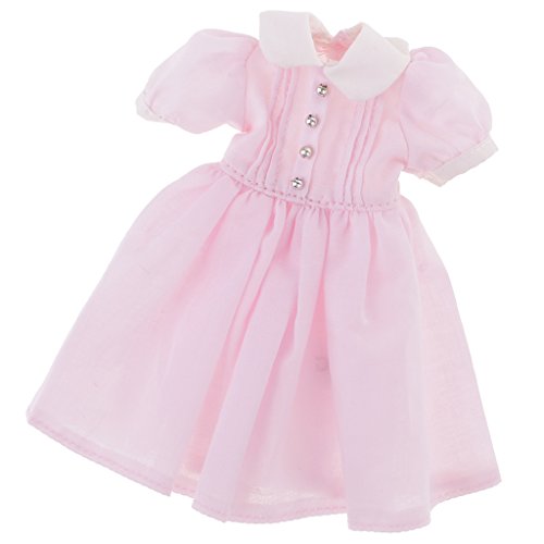 MagiDeal 12.5cm Ropa Encantadora Vestido Accesorio para Muñeca Blythe - Rosado MagiDeal 12.5cm Ropa Encantadora Vestido Accesorio para Muñeca Blythe - Rosado