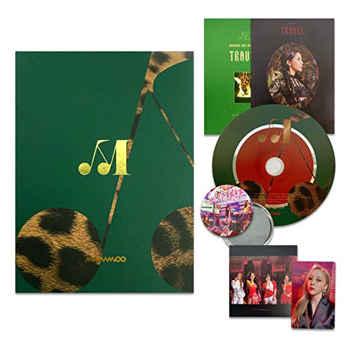 MAMAMOO 10th Mini Album - TRAVEL [ DEEP GREEN ver. ] CD + Booklet + Sticker + Photocard + OFFICIAL POSTER + FREE GIFT / K-POP Sealed