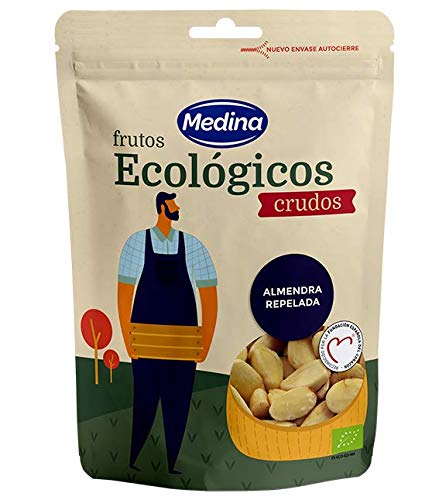 Medina Eco Almendra Repelada Cruda Ecológico 100Gr