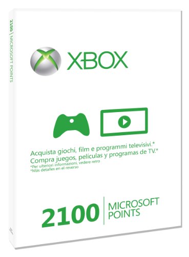 Microsoft - Tarjeta De 2.100 Puntos (Xbox 360)