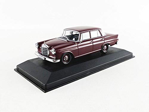 Minichamps 940037201 Maxichamps 1:43 1961 Mercedes-Benz 190-Rojo Oscuro