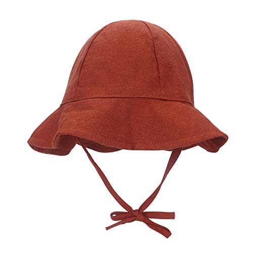 MK MATT KEELY - Sombreros de algodón plegable para niños de 1 a 2 años Rojo rosso Talla única