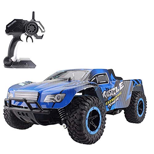 Modelo de coche RC control remoto de coches Muscle Extreme Monster Truck 2.4G remoto Suspensión de control de velocidad de carreras de coches Independiente 4 Rueda electrónica juguete de la manía excl