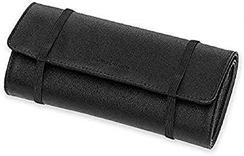 Moleskine - Estuche multiusos clásico para bolígrafos, cables y cargadores (6 bolsillos en diferentes tamaños, 21 x 44 x 0,4 cm), color negro