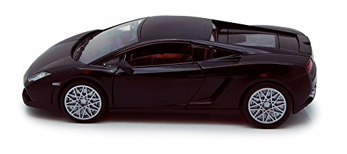 Motormax Lamborghini Gallardo LP-560-4 Matt Black 1/24 Diecast Car Model by