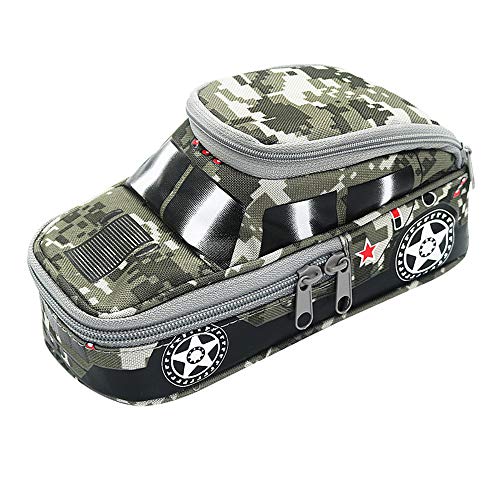 Multifuncional Estuche de lápices estuches escolar Adolescente, con bloqueo de contraseña, Bolsa de lápiz niño estuche escolar de lápiz combattant modelaje (Camuflaje gris) Multifuncional Estuche de lápices estuches escolar Adolescente, con bloqueo de contraseña, Bolsa de lápiz niño estuche escolar de lápiz combattant modelaje (Camuflaje gris)