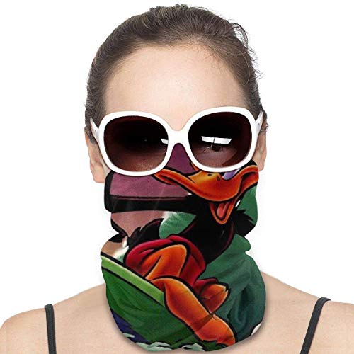 N / A Daffy Duck Sports Riding Mask Headwear Face Scarf Cover Unisex Outdoor Headband Turban Neck Windproof Case Sun Protection Seamless Bandana 50 X 25 Cm