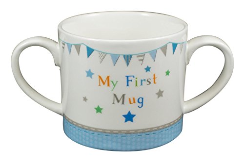 New Baby Boy My First Mug Twin Handled Mug In Gift Box Pretty Gift Idea