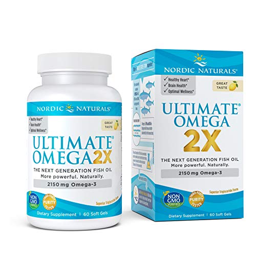 Nordic naturals ultimate omega 3 + coq10 1280 mg 60 cápsulas blandas en