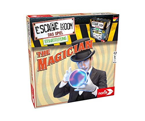 Noris Escape Room 606101798 The Magician - Juego Familiar y de Sociedad para Adultos, Solo se Puede Tocar con el decodificador de cronógrafo, a Partir de 16 años