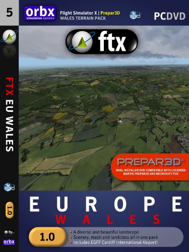 Orbx FTX Europe Gales - Pack de escenarios (en inglés)