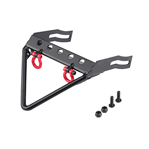 Parachoques Delantero de Acero para Axial SCX10 1/10 Control Remoto Crawler Car(Cuspidales)