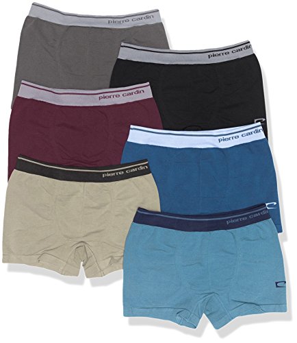 Pierre Cardin 378, Bóxer Para Hombre, Multicolor 2, X-Large, Pack de 6 Pierre Cardin 378, Bóxer Para Hombre, Multicolor 2, X-Large, Pack de 6