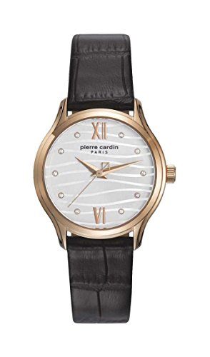 Pierre Cardin Reloj Analogico para Mujer de Cuarzo con Correa en Cuero PC108162F09 Pierre Cardin Reloj Analogico para Mujer de Cuarzo con Correa en Cuero PC108162F09