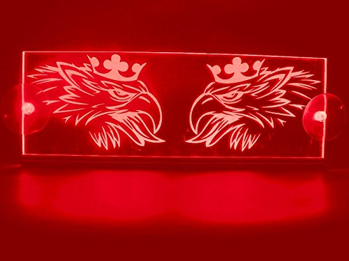 Placa LED Griffin de interior de cabina de 24 V para señal de iluminación de camiones Scania (rojo)
