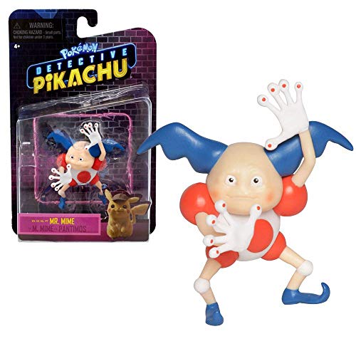 PoKéMoN Selección Figuras del Juego Detective Pikachu | Mini Figuras, Figuras del Juego:Mr. Mime