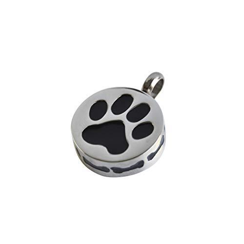 Por Siempre Colgantes para Cenizas de Mascota, Perro o Gato. Huella Eterna. Joyas para Cenizas de Acero Inoxidable de Calidad. Por Siempre Colgantes para Cenizas de Mascota, Perro o Gato. Huella Eterna. Joyas para Cenizas de Acero Inoxidable de Calidad.