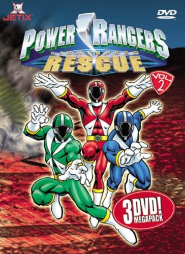 Power Rangers - Lightspeed Rescue Megapack Vol. 2 (Episoden 10-18) (3 DVDs) [Alemania]