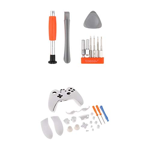 prasku Carcasa Kit de Carcasa para Microsoft Xbox One Elite Conjunto Completo de Botones Todo en