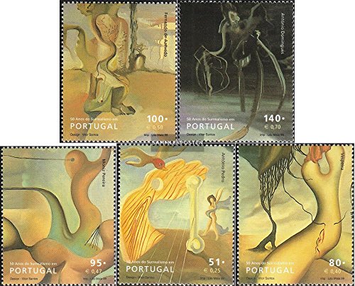 Prophila Collection Portugal 2353-2357 (Completa.edición.) 1999 50 años Surrealismo (Sellos para los coleccionistas) Pintura