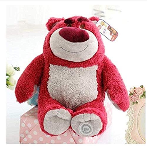 QIXIDAN Juguete de Peluche de Animales de Dibujos Animados Toy Story 3 Lotso Oso de Fresa Peluches de Peluche Muñecos de Juguete para bebés Niños Regalos 40Cm