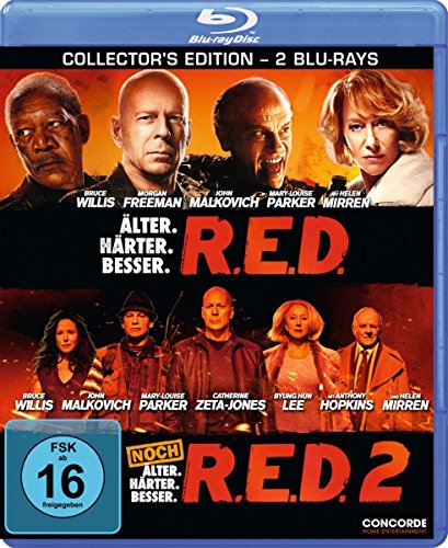 R.E.D. - Älter. Härter. Besser/R.E.D. 2 [Alemania] [Blu-ray]