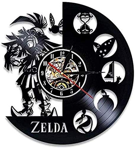 Reloj de Pared con Disco de Vinilo Salda, Reloj temático de Juego de diseño Moderno, Reloj de Pared de Vinilo Retro, decoración del hogar para niños, Regalo LED Reloj de Pared con Disco de Vinilo Salda, Reloj temático de Juego de diseño Moderno, Reloj de Pared de Vinilo Retro, decoración del hogar para niños, Regalo LED