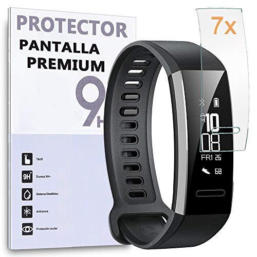 REY 7X Protector de Pantalla para Huawei Band 2 Pro