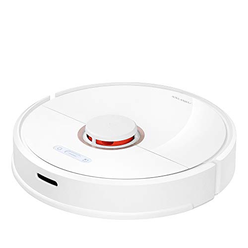 Roborock S6 - Robot aspirador 2 en 1 (aspira y friega), con mapeo y app., batería hasta 3 horas, navegación inteligente con laser de alta precisión y procesador 4 núcleos, color blanco Roborock S6 - Robot aspirador 2 en 1 (aspira y friega), con mapeo y app., batería hasta 3 horas, navegación inteligente con laser de alta precisión y procesador 4 núcleos, color blanco