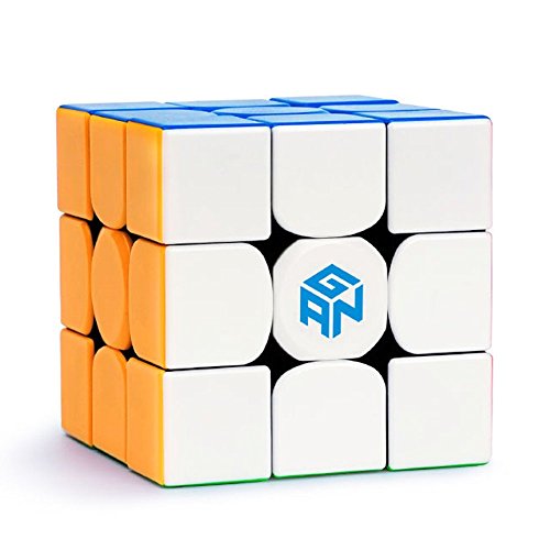 ROXENDA GAN 354 M Speed Cube, Cubo de Magnético Profesional Stickerless 3x3 GAN Cube - Giro Fácil y Juego Suave - Más Rápido y Más Preciso Que el Original (GAN 354 M)