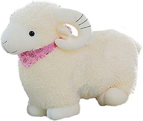 RSBCSHI Little Sheep Animal Llush Toy Little Ovejas Muñeca Muñeca Animal Linda, para la decoración para el hogar Muñeca de Peluche, para el sofá de Coche Decoración, Precioso Regalo para Kid Pet